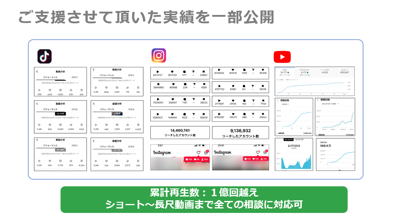 SNS運用実績