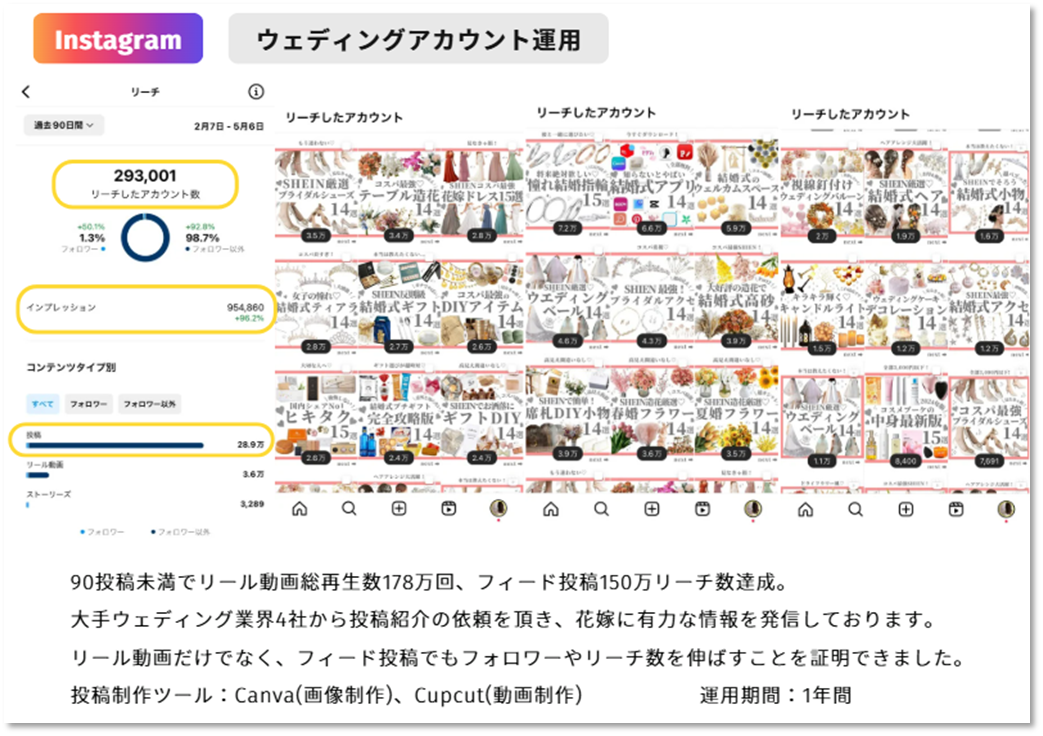SNS運用実績